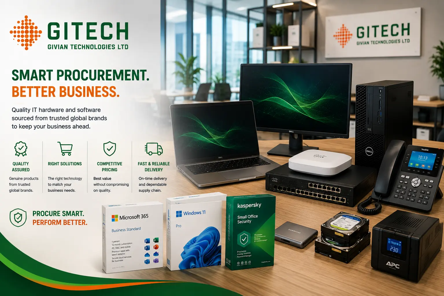 IT hardware and software procurement