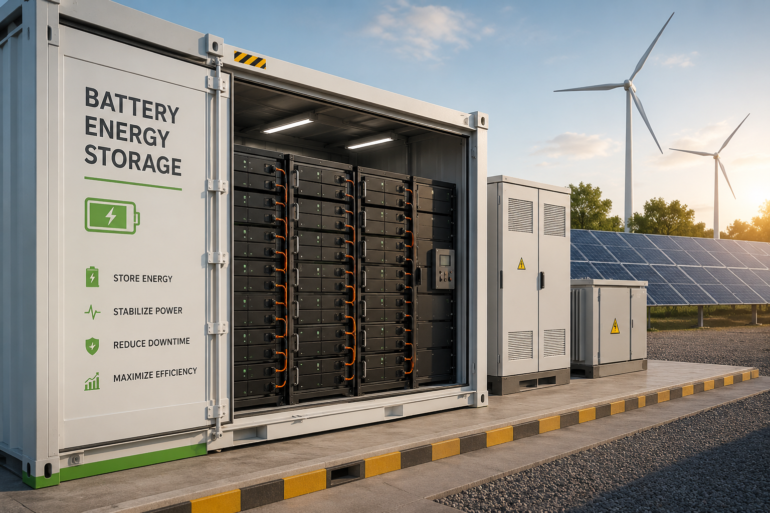 Gitech battery energy storage system